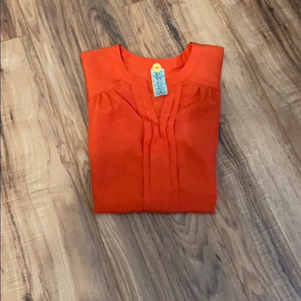 Cap sleeve blouse
